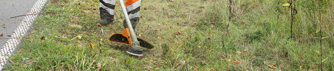 Stihl Freischneider in Aktion 