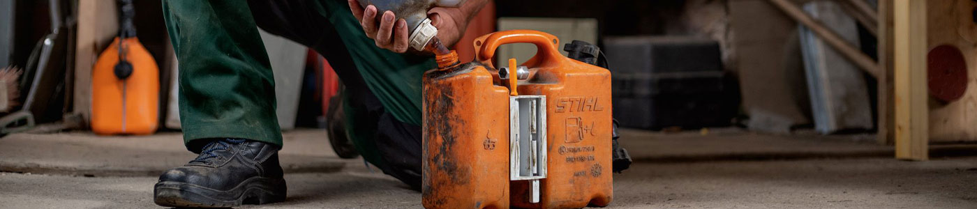 Stihl verschiedene Betriebsstoffe 